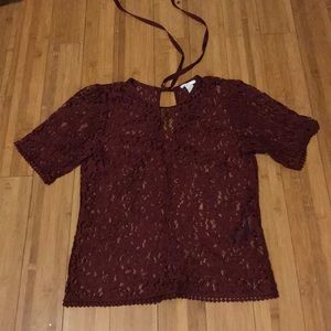 H & M LACE SKIRT SET